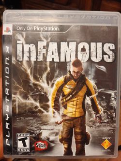 Infamous PS3 Playstation 3 Game
