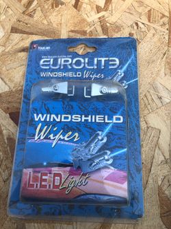 Led light and windshield washer lights