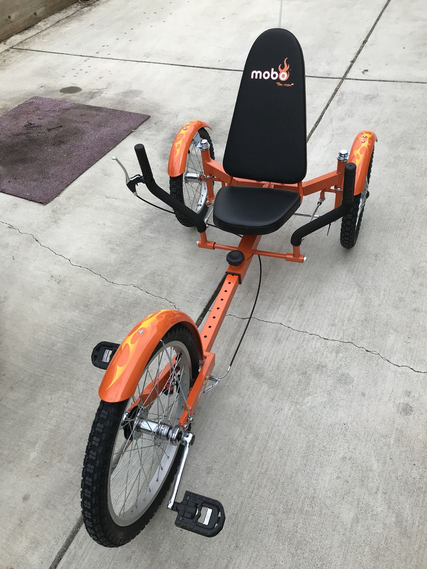 Mobo Triton Pro Adult Tricycle for Men Women. Beach Cruiser