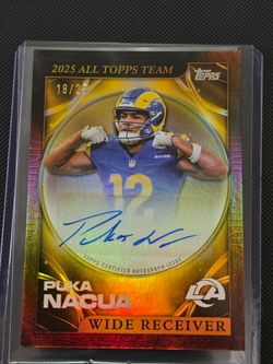 2026 Topps Puka Nacua /25 Auto