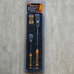 Gearwrench locking flex ratchet set