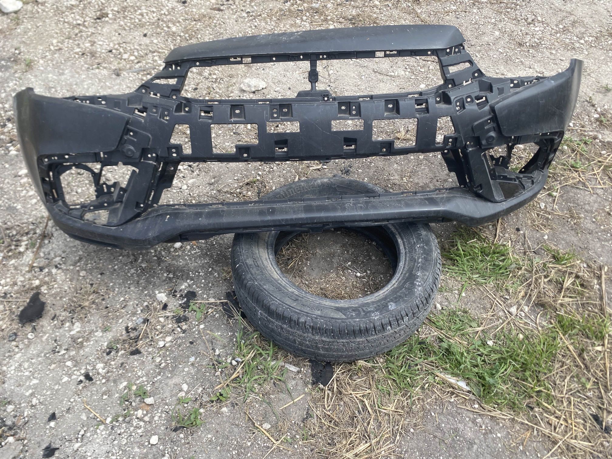 2016-2018 Black Mitsubishi Outlander Sport Front Bumper 6400J025ZZ OEM O86