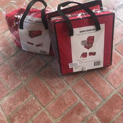Folding Holiday Ornament Storage Boxes