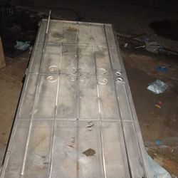 Security Door metal Unique Design (Used ) 