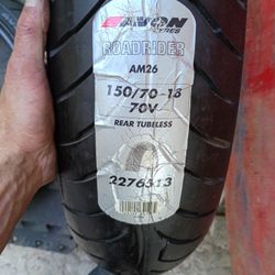 Motor Cycle Tires Brand New Front And Bac