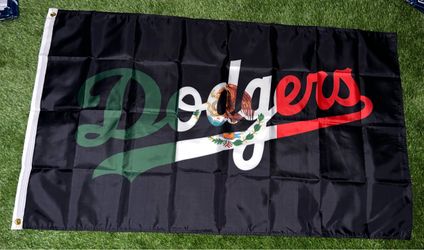 Dodgers mexico flag size 5’x3’
