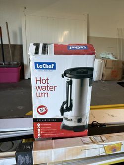 Le Chef Hot Water Urn (40 Cups) 