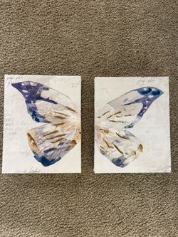 Butterfly Home Decor Wall Canvas