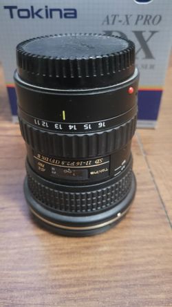 Tokina AT-X PRO 11-16MM F2.8 Lens