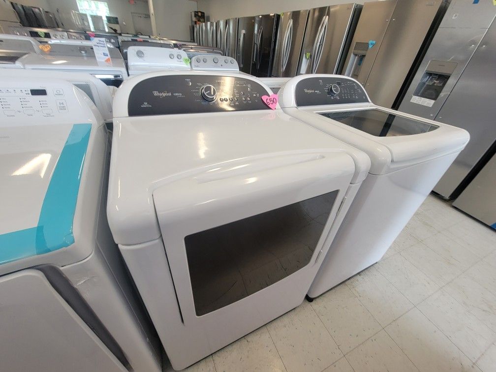 Tap Load Washer And Electric Dryer Set Used In Good Condition With 90days Warranty 