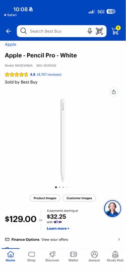 Apple Pencil Pro (Brand new sealed)