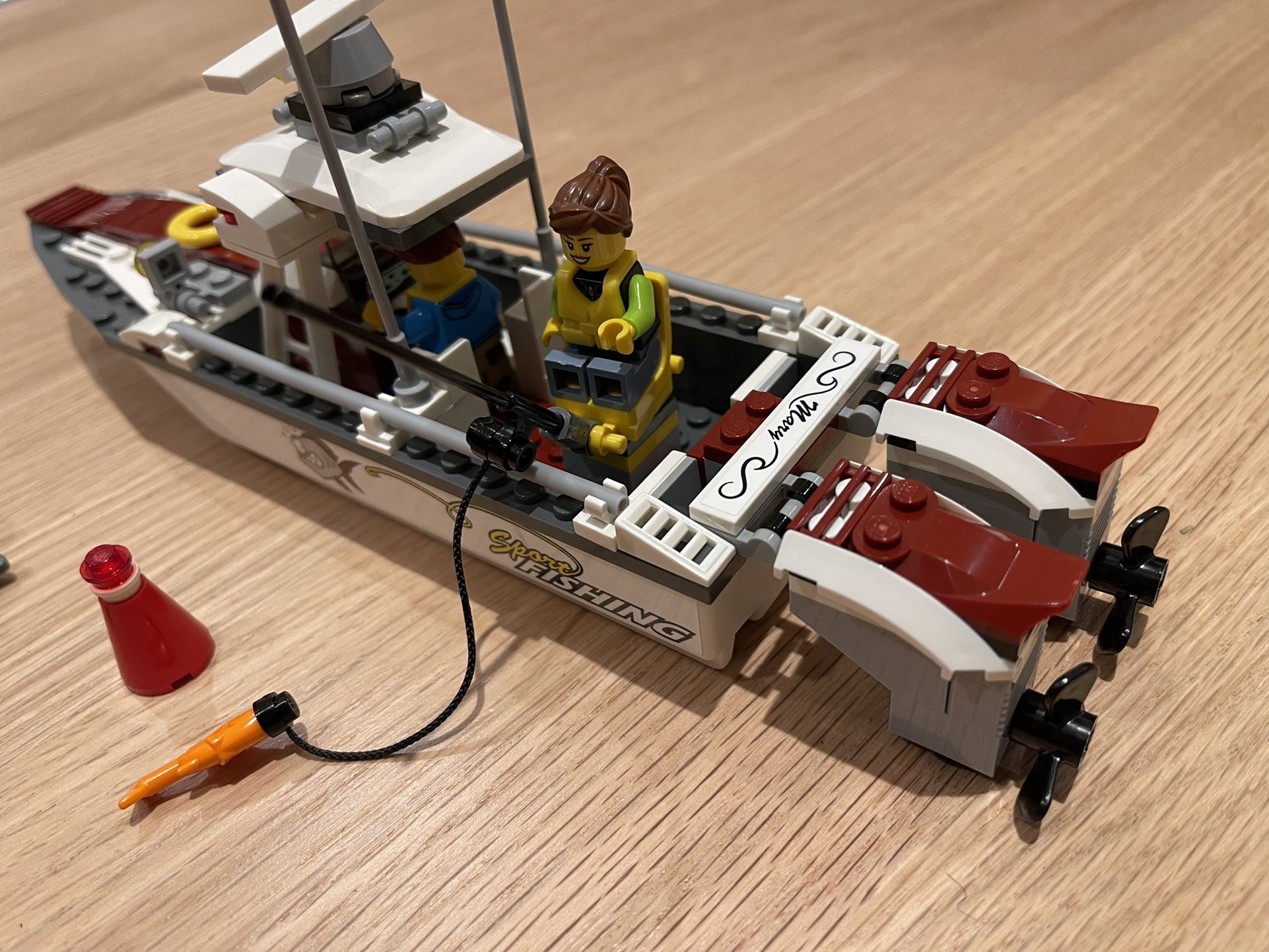 Boat Toy Lego City Fishing Boat 60147 Fishing Speed Lego City