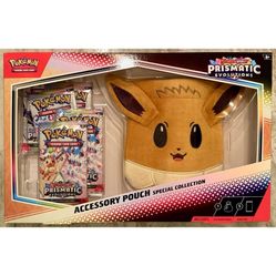 Pokemon Prismatic Evolutions Accessory Pouch Special Collection 