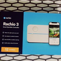 Rachio 3 Sprinkler Irrigation Wi-Fi 12-Zone