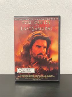 The Last Samurai DVD 2 Disc Widescreen Edition Movie Tom Cruise 2003