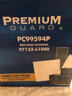 Cabin air filter