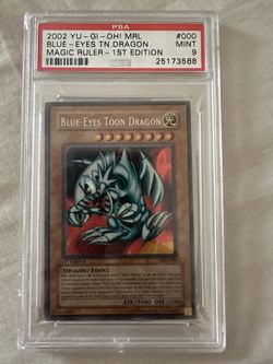 2002 Yu-Gi-Oh ! MRL Blue eyes Toon Dragon 1st Edition