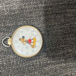 Lotus Mickey Pocket Watch