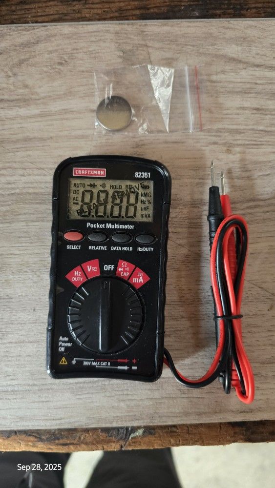 Multimeter, Tester. Craftsman Tester