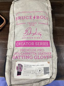 Bruce bolt batting gloves