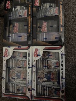 Topps 2025 Baseball & 2025/26 Basketball Card Box Lot