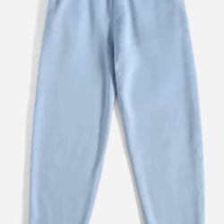 C-121)  Hanes Woman's Sweat Pant, Light blue Size Lge