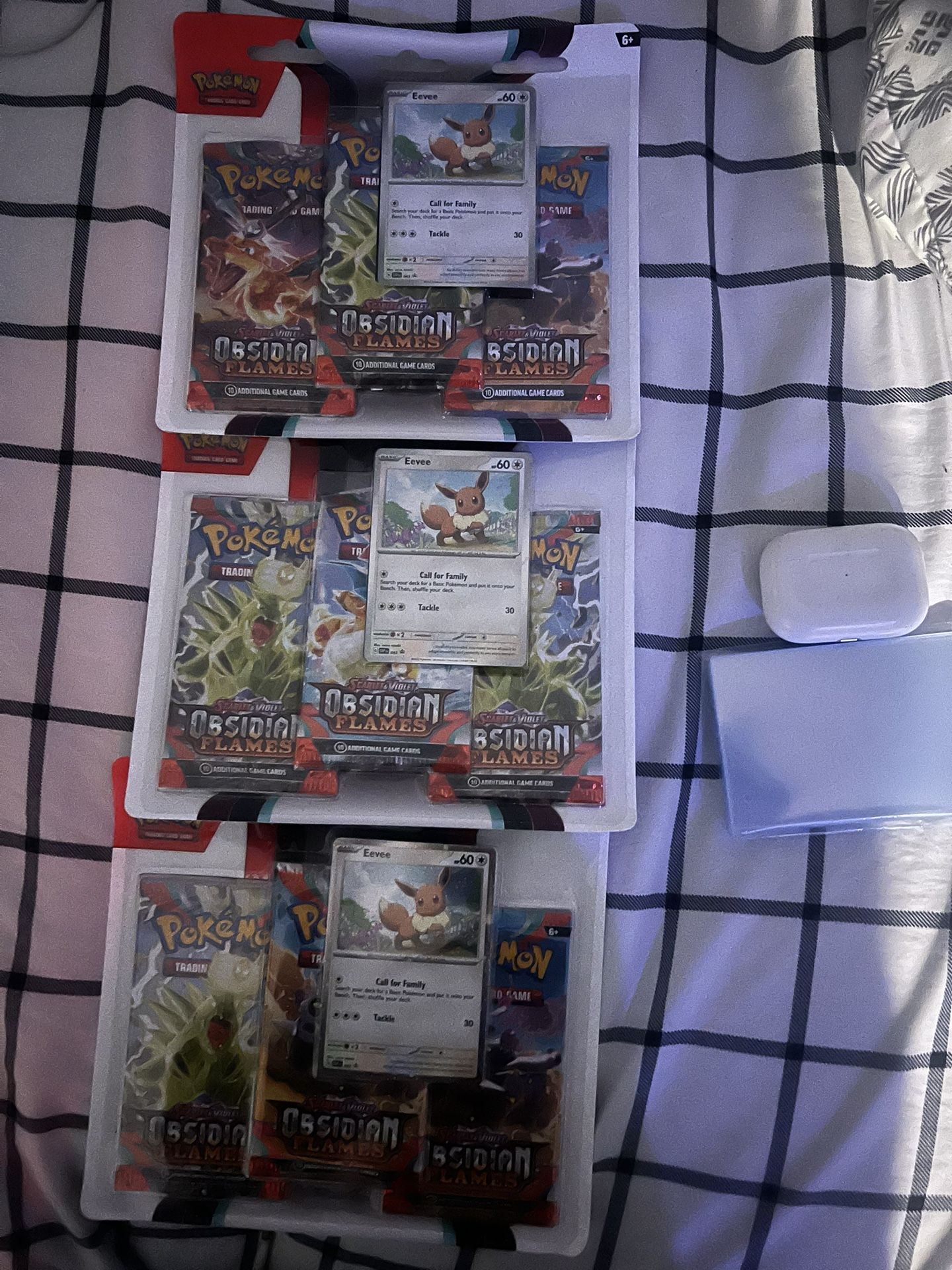 Pokemon Obsidian flames 3 Pack