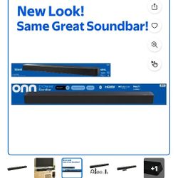 Onn 2.1 Bluetooth Speaker Soundbar 