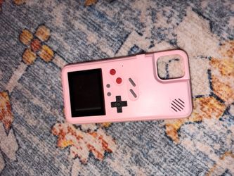 Pink Retro Gameboy iPhone Case
