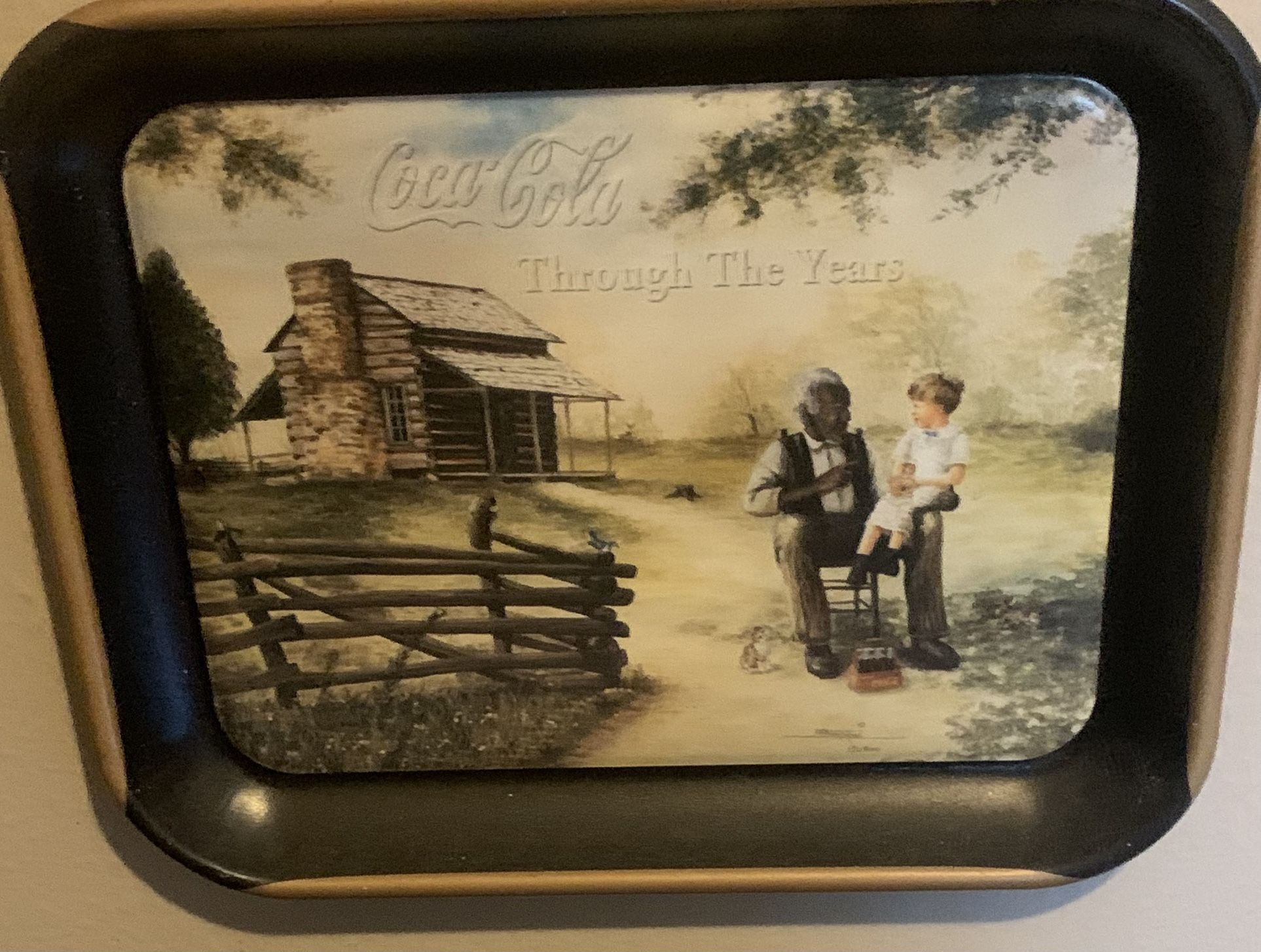 Vintage African American Coca Cola Tray Collection