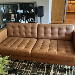 Save over 50% on new IKEA Leather sofa!