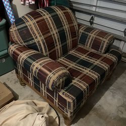 Chair + Ottoman Set