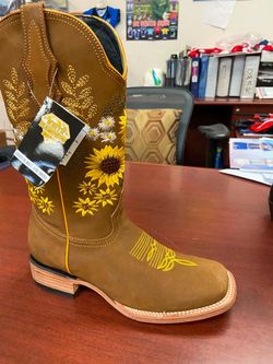 Botas Vaqueras de piel para Mujer