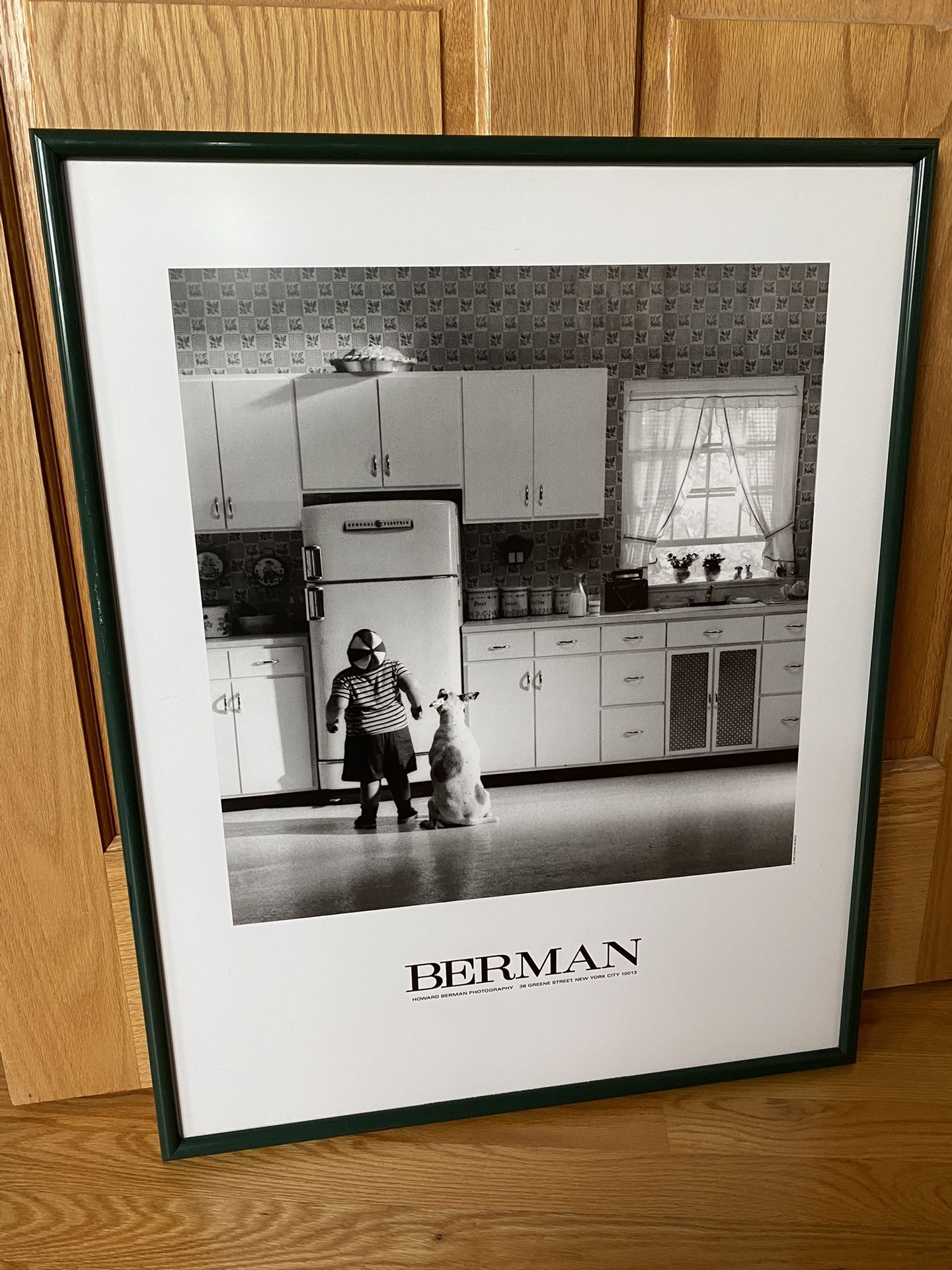 Vintage Howard Berman PIE IN THE SKY Photography Art Poster 1990