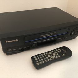Panasonic PV-V4521 VCR VHS Player With Remote