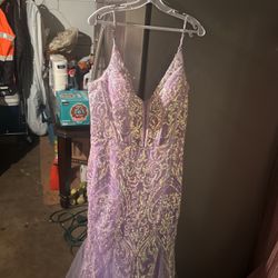 Purple Prom Dress! Xl