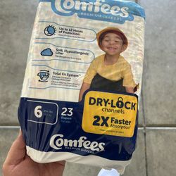 Pampers Comfees Size 6