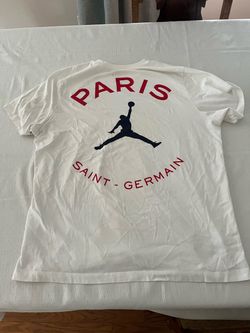Jordan x PSG Paris Saint-Germain White T-Shirt
