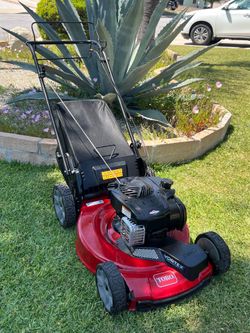 Toro 22 in. Recycler Briggs & Stratton GTS 150 cc Gas Walk Behind Self Propelled & Vortex technology Lawn Mower Run Perfect complete tuneup was done t