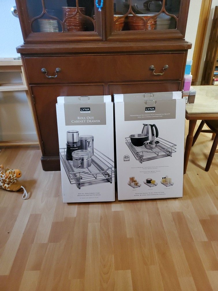 LYNK SS Roll Out Drawer Oraganizer
