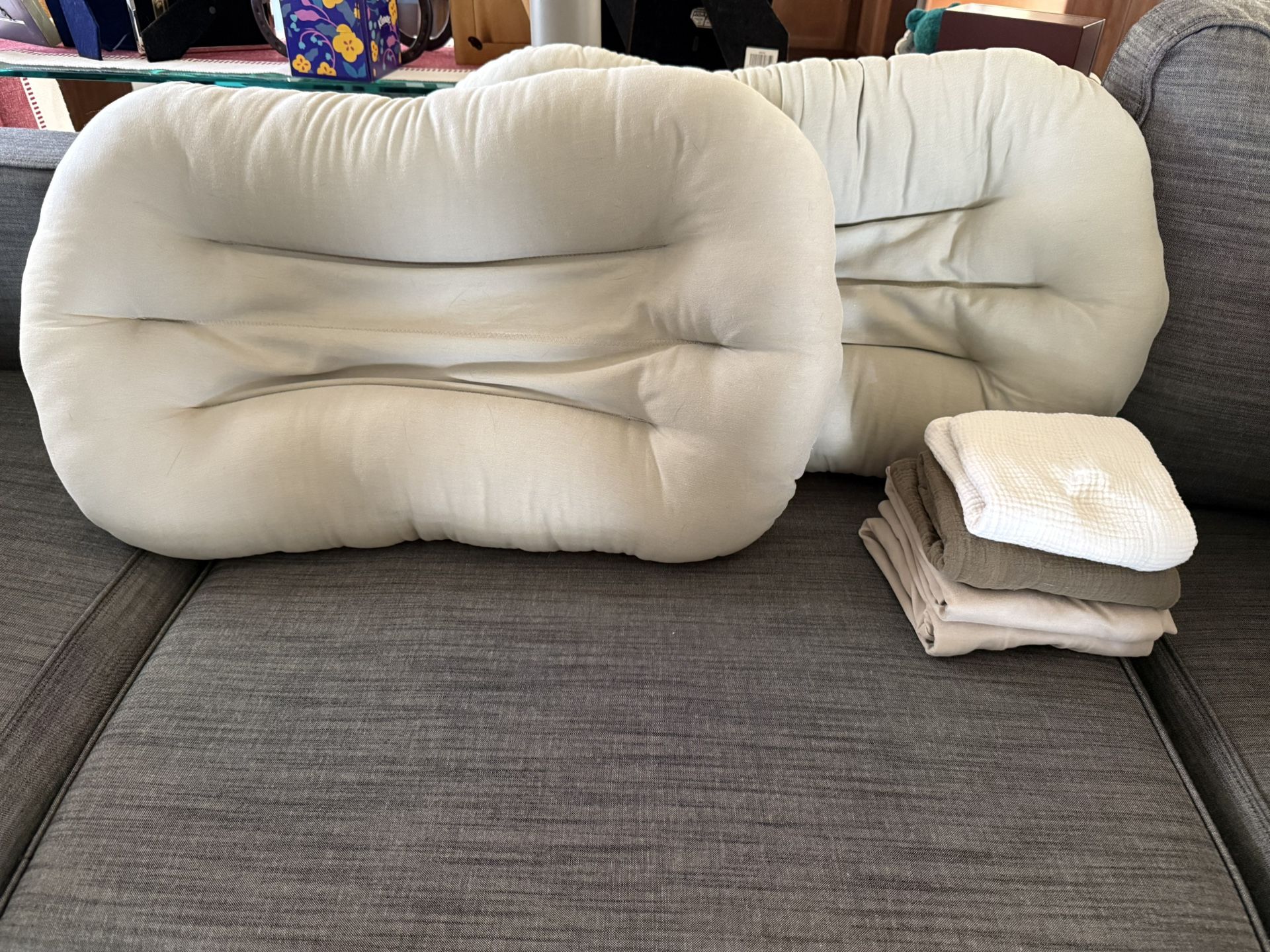 Snuggle Me Organic Infant Lounger Bundle