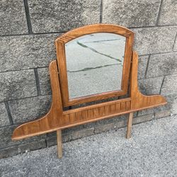 vintage tilt-able mirror 