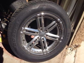 Set of 4 20" wheels tires rims