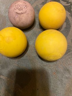 Lacrosse Balls Set of 4
