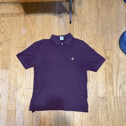 Brooks Brothers cotton polo short sleeve shirt size M medium