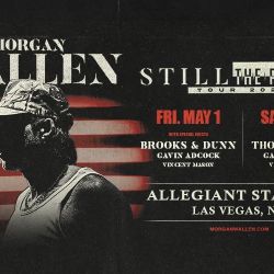 Morgan Wallen Tickets - May 1 at Allegiant Stadium - Section 128 - 3 Tickets 