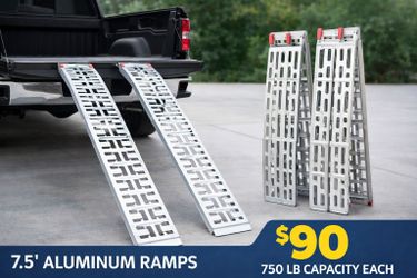 ProLift 7.5' Aluminum Loading Ramps