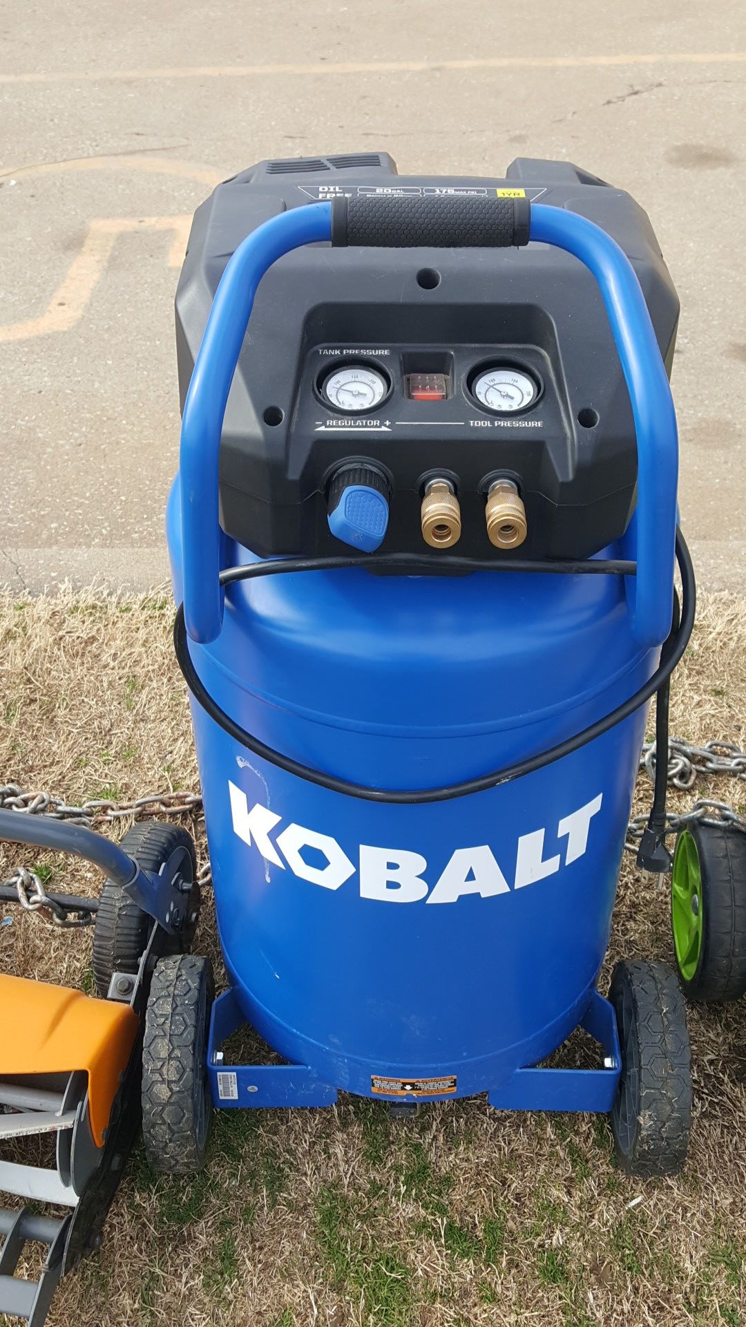 Kobalt 20 gallon air compressor