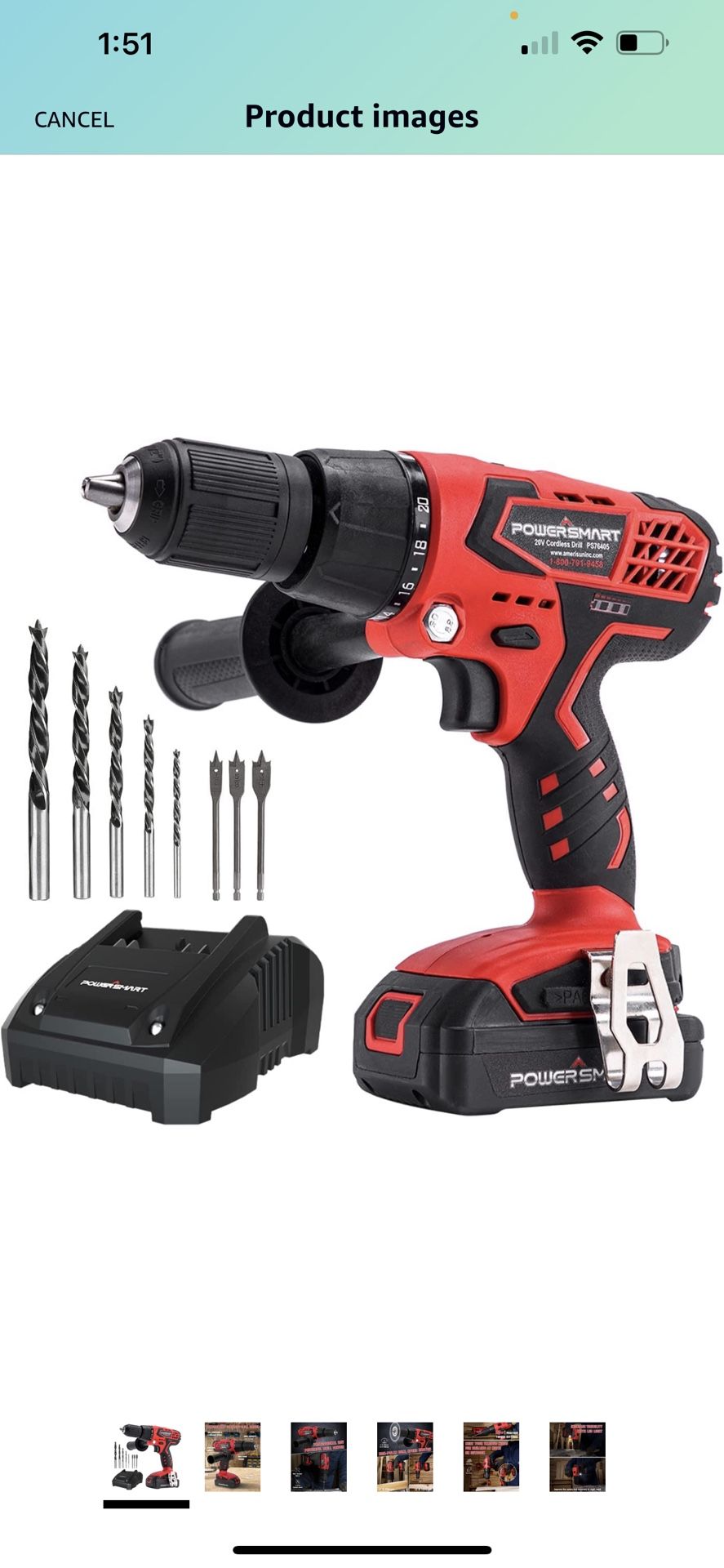 NEW…. Cordless Drill