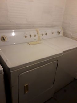 Kenmore washer and dryer set